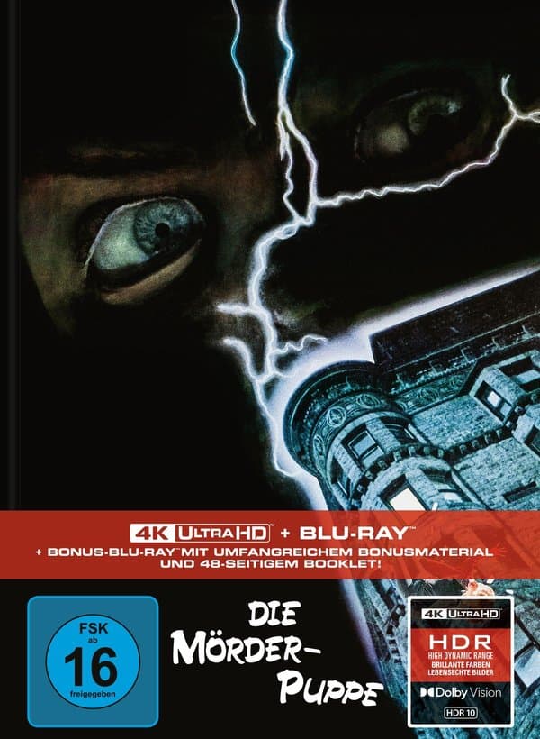 Chucky – Die Mörderpuppe - Limitiertes Mediabook (4K Ultra HD + Blu-ray + Bonus-Blu-ray) – Cover B