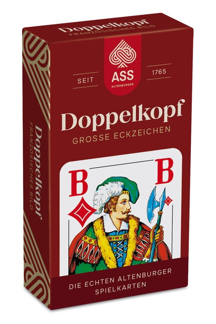 ASS Altenburger - Doppelkopf große Eckzeichen französisches Bild