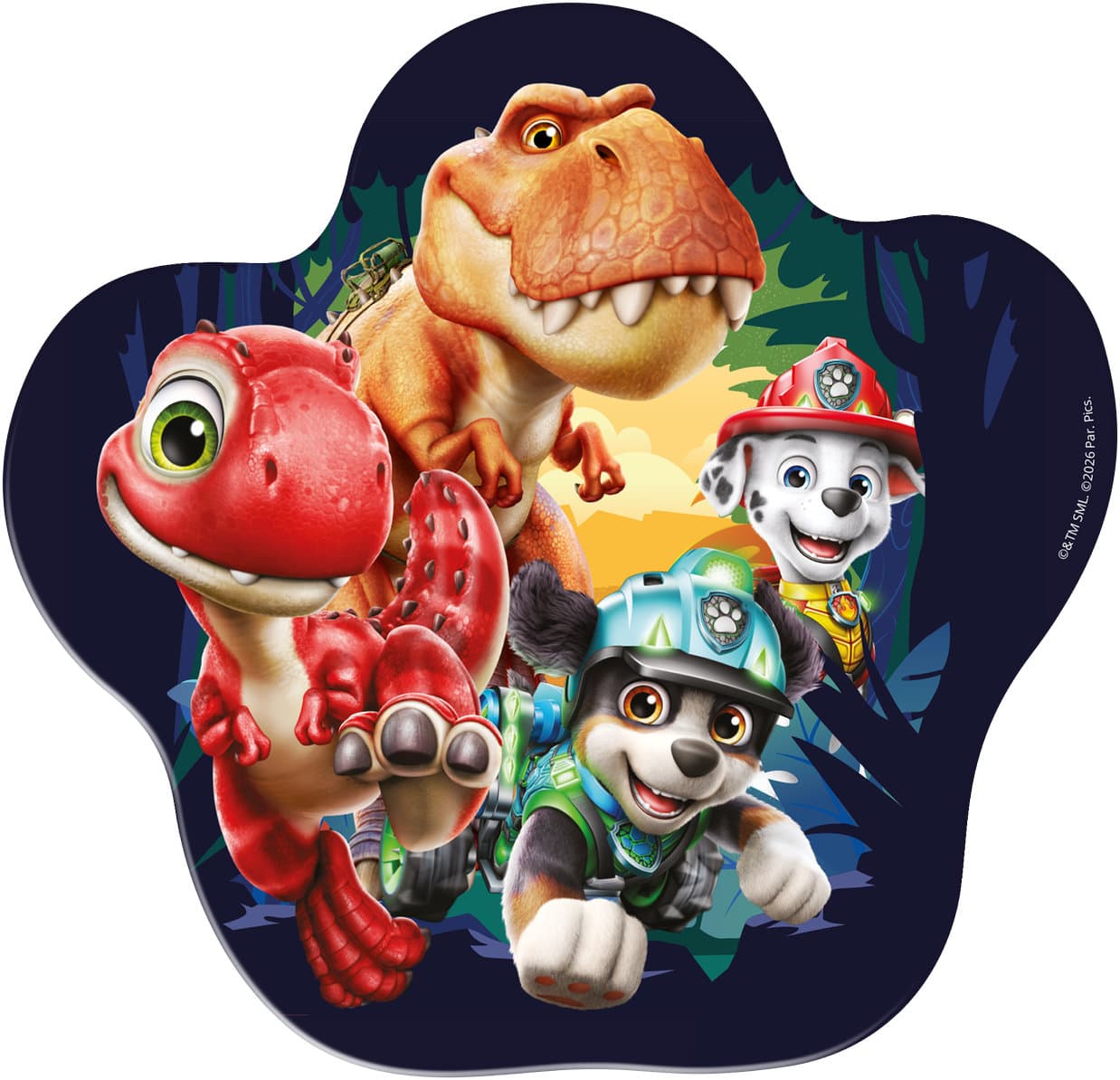 p os Paw Patrol Platzset 2-tlg.