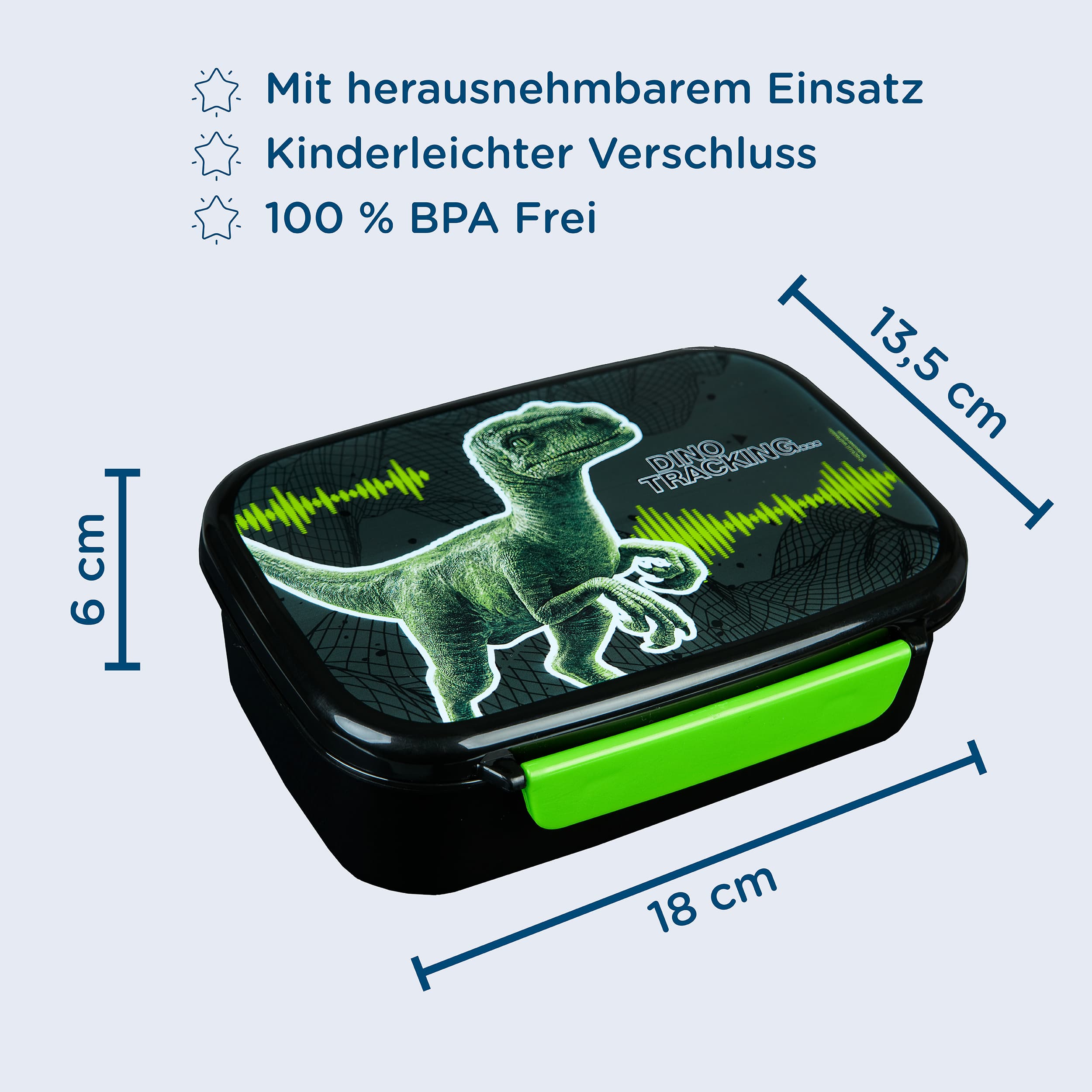Produktbild Scooli - Jurassic World Brotzeitdose 3 von 4