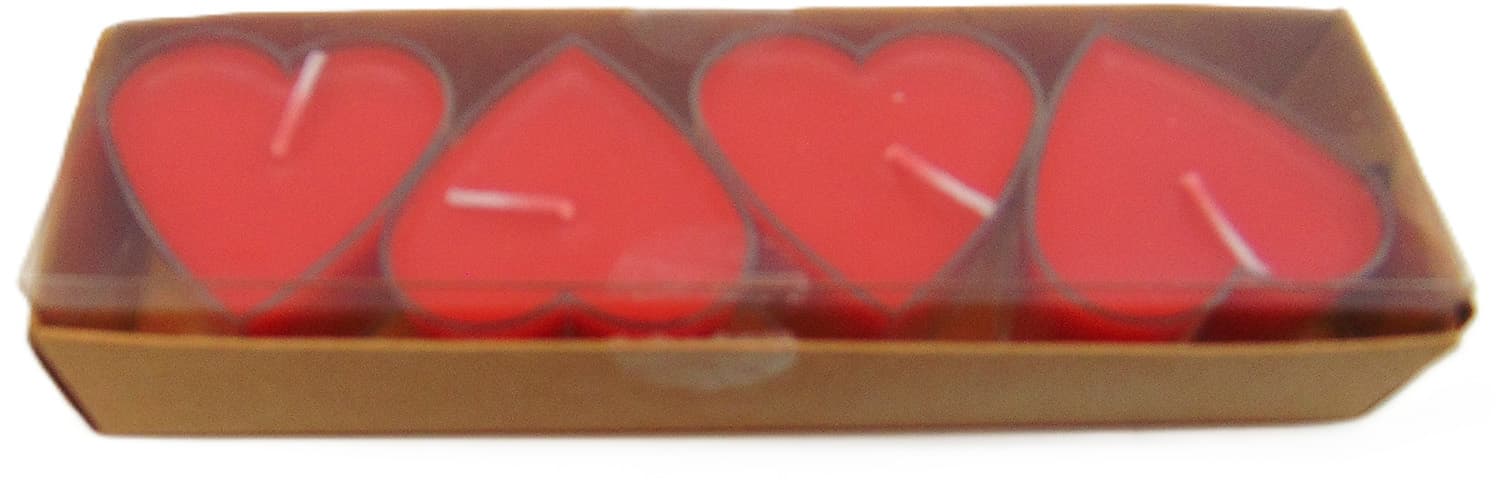 Teelichter Herz 4er Pack