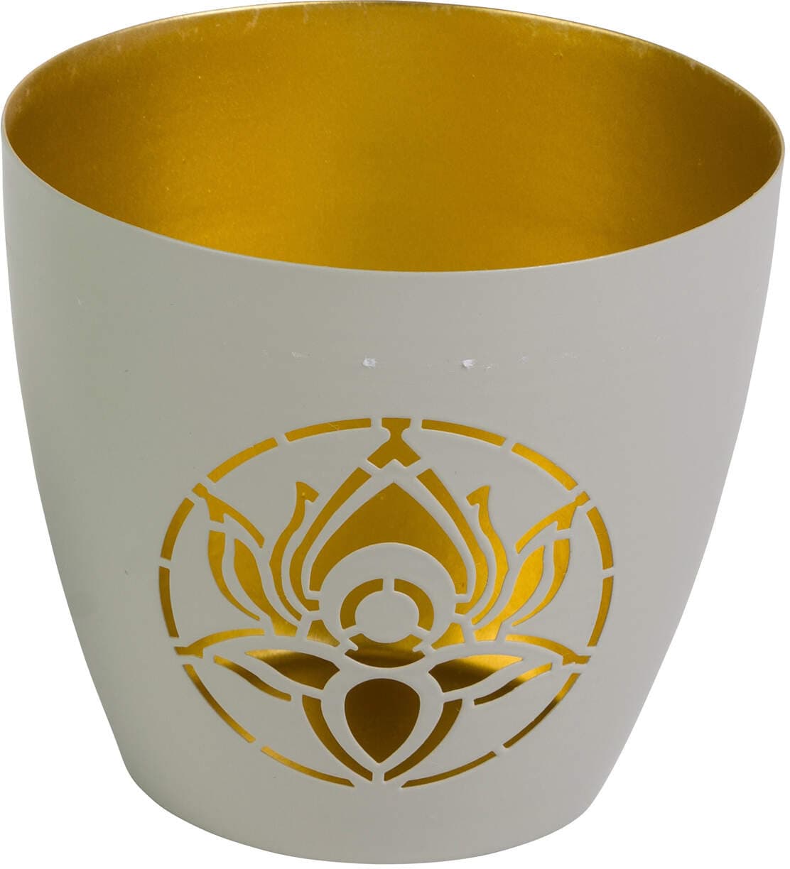 Metallwindlicht Blüte