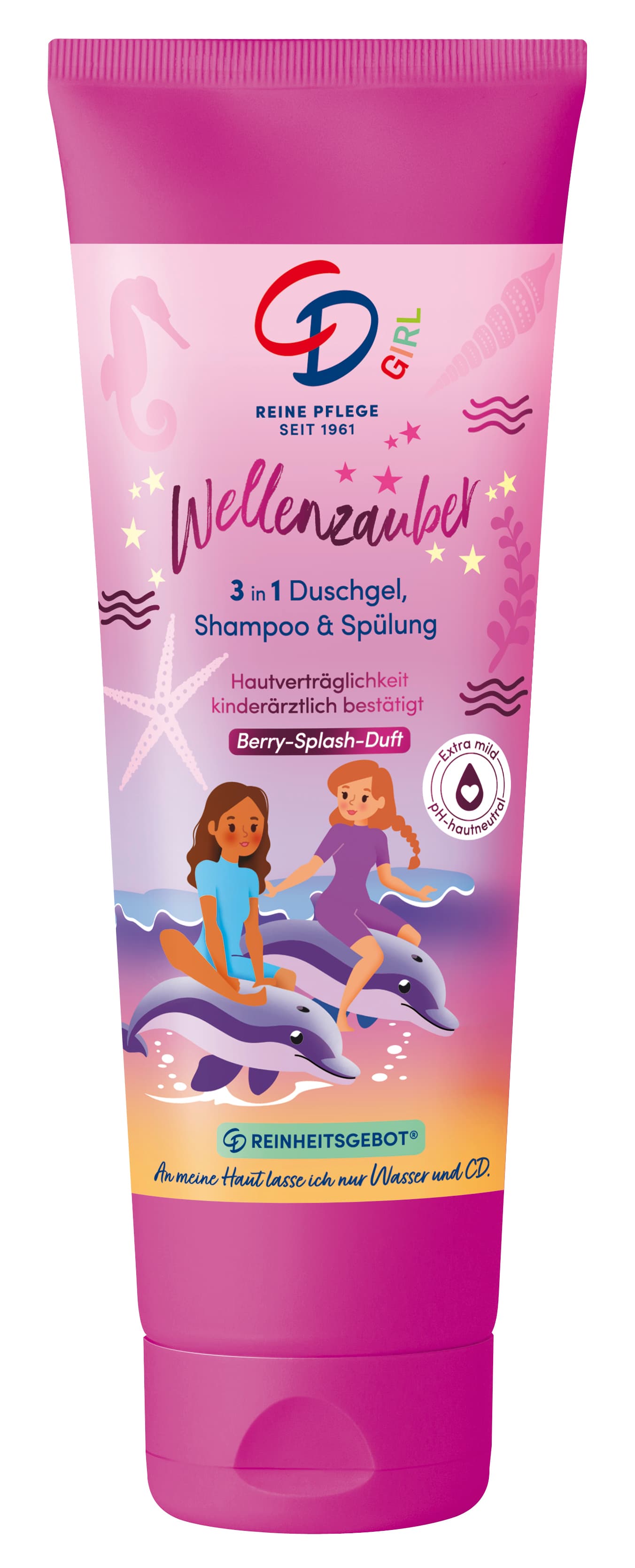 CD Girl 3in1 Duschgel, Shampoo & Spülung Wellenzauber