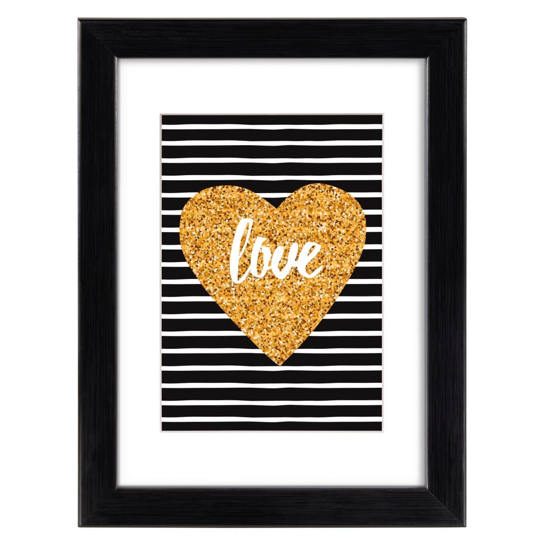 HAMA Kunststoffrahmen "Rio", Schwarz, 30 x 40 cm