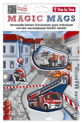 Step by Step MAGIC MAGS Fire Engine Brandon