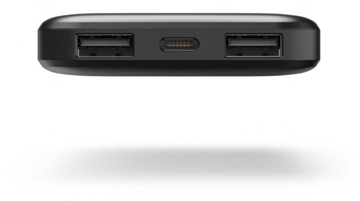 Produktbild HAMA Power Pack "Pocket 5", 5000mAh, Ausgänge: 2x USB-A, Anthrazit 2 von 3