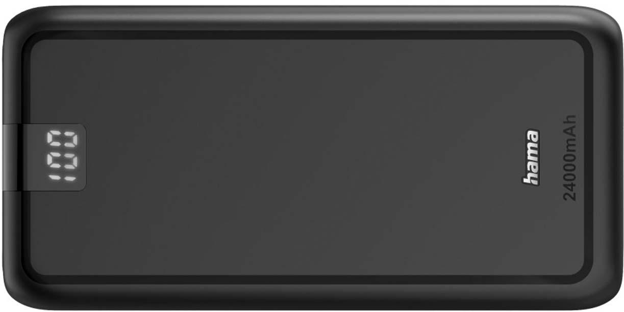 Produktbild HAMA Power Pack "Performance 24", 24000mAh, 3 Ausgänge: USB-C, 2x USB-A, Anthr. 3 von 3