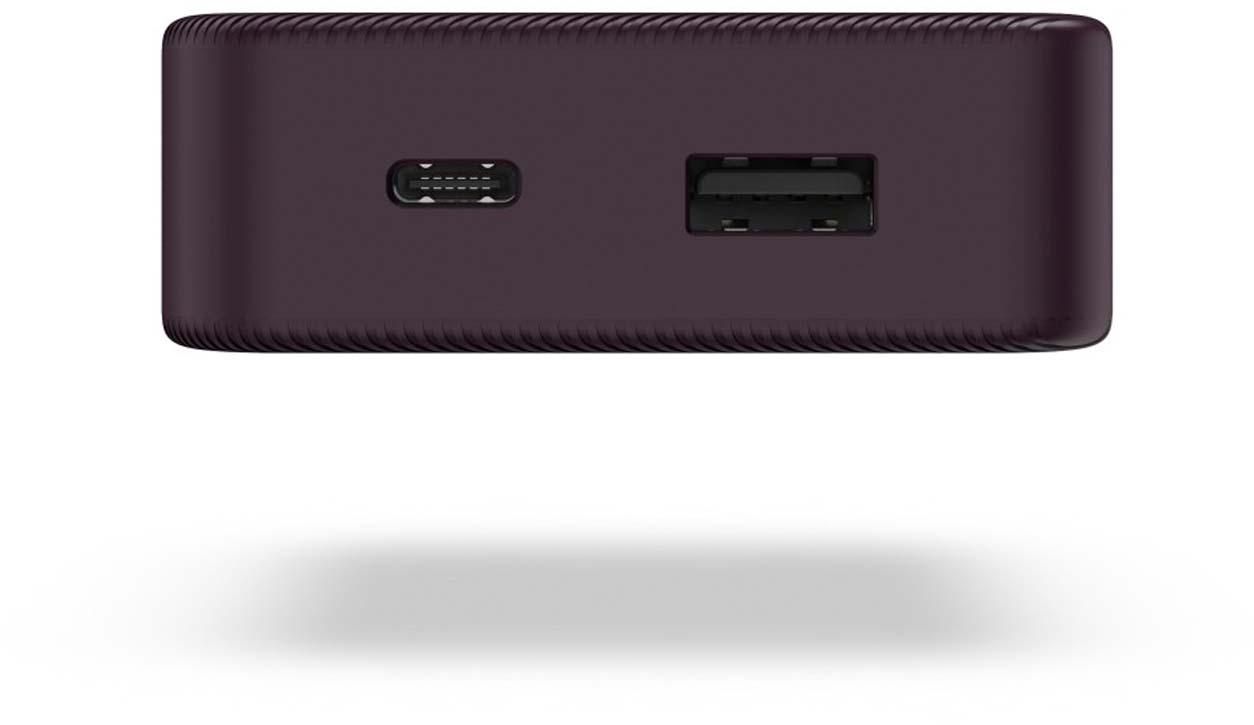 Produktbild HAMA Power Pack "Colour 10", 10000mAh, 2 Ausgänge: USB-C, USB-A, Pflaume 2 von 3