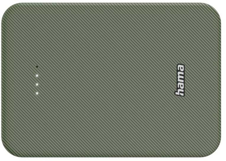 Produktbild HAMA Power Pack "Colour 10", 10000mAh, 2 Ausgänge: USB-C, USB-A, Grün 3 von 3