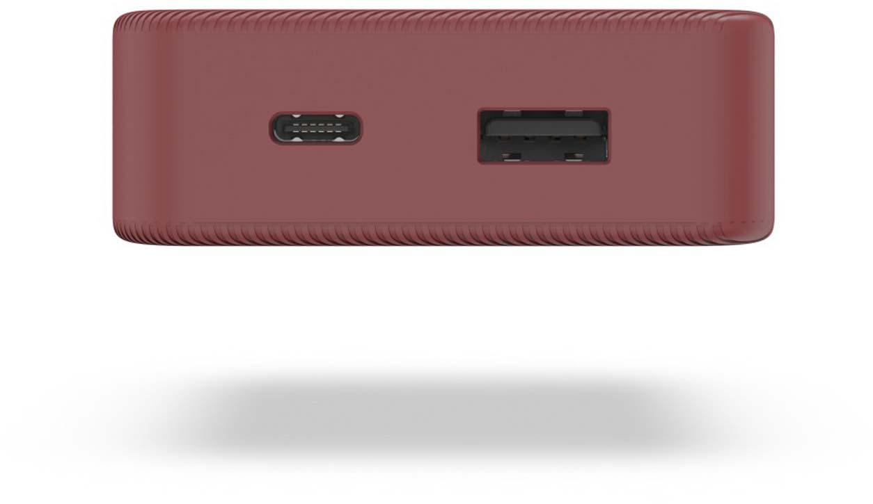 Produktbild HAMA Power Pack "Colour 10", 10000mAh, 2 Ausgänge: USB-C, USB-A, Rot 2 von 3