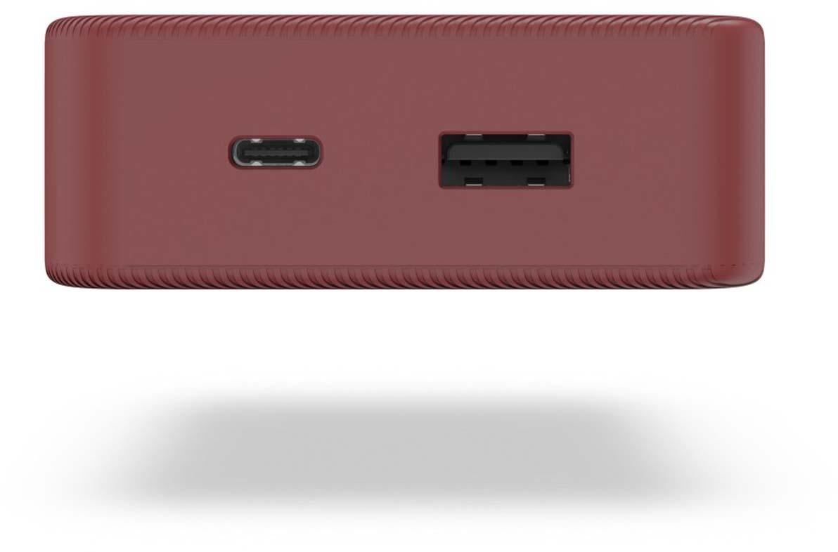 Produktbild HAMA Power Pack "Colour 20", 20000mAh, 2 Ausgänge: USB-C, USB-A, Rot 2 von 3
