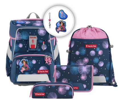 Step by Step Schulranzen-Set 5teilig Mermaid Delia