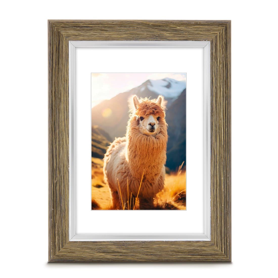 HAMA Kunststoffrahmen "Lima", Oliv, 30 x 40 cm