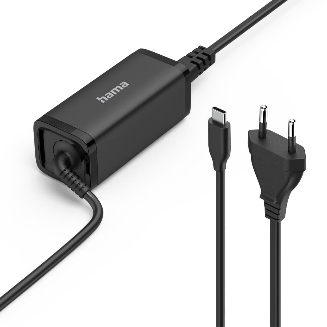 HAMA Universal-USB-C-Notebook-Netzteil, GaN, Power Delivery (PD), 5-20V/65W