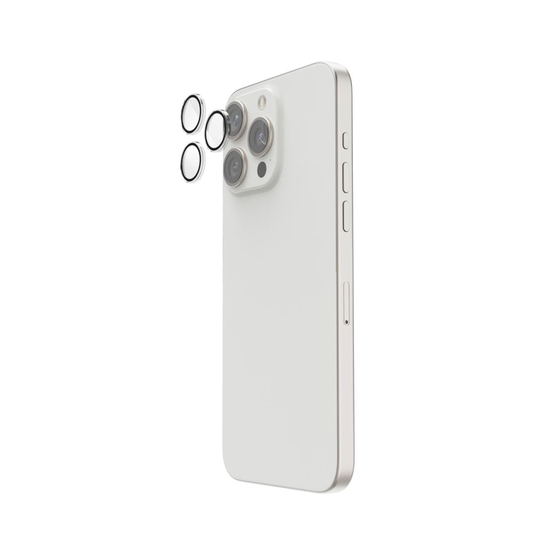 HAMA Kameraschutz "Lens Protect" für iPhone 16 Pro/16 Pro Max, 3 Einzellinsen