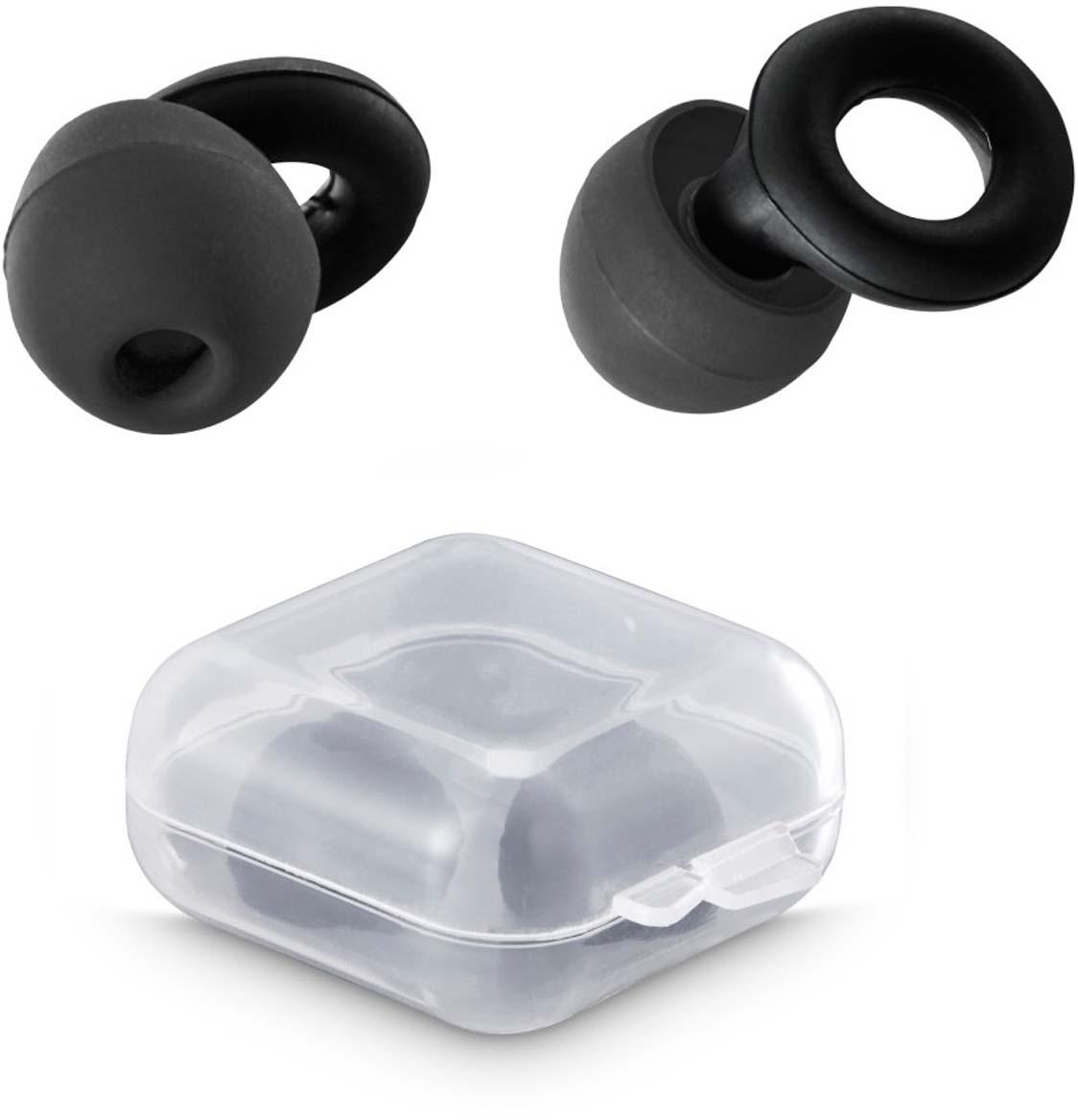Produktbild HAMA Ohrstöpsel, Noise Reducing, wiederverwendbar, 2 Größen, Silikon, Schwarz 2 von 2
