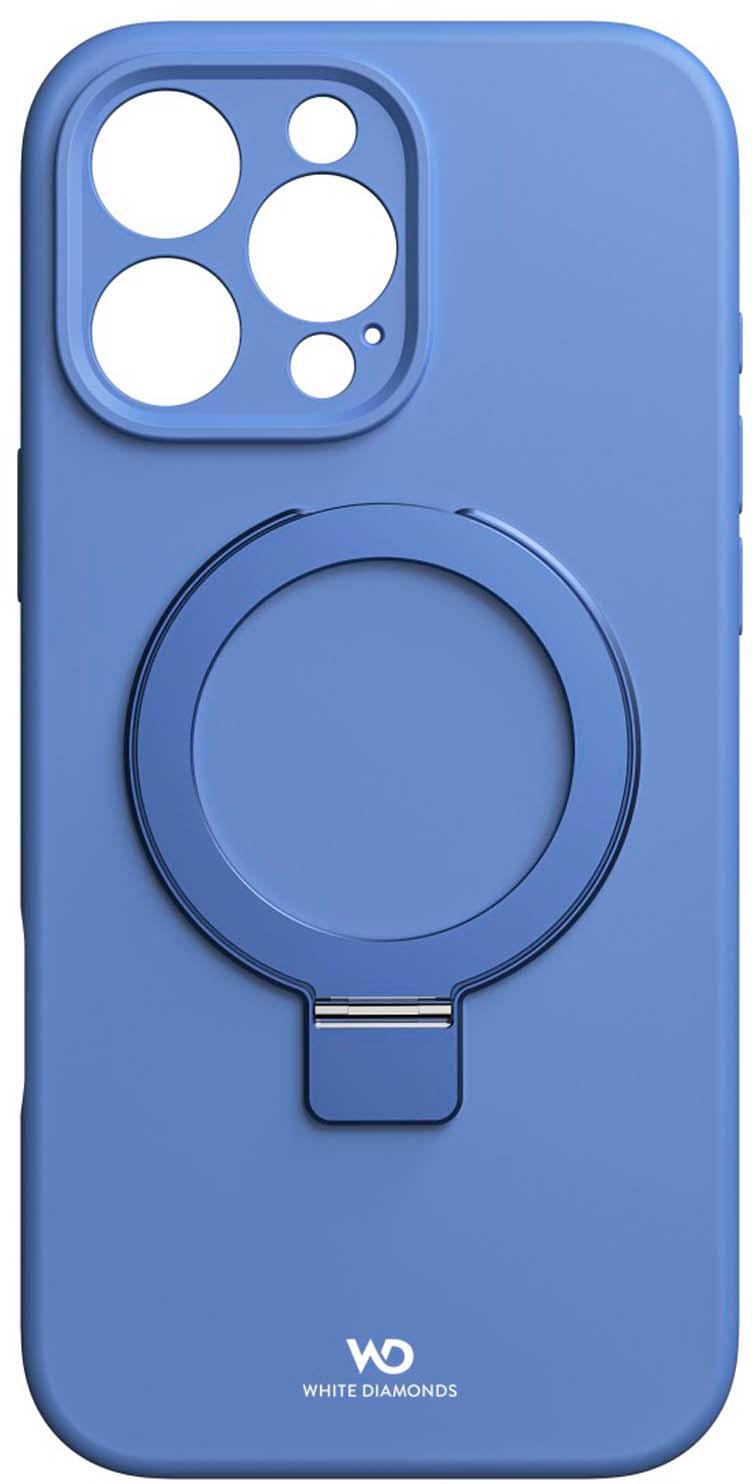 WHITE DIAMONDS Cover "Mag Urban Stand Case" für Apple iPhone 16 Pro Max, Blau