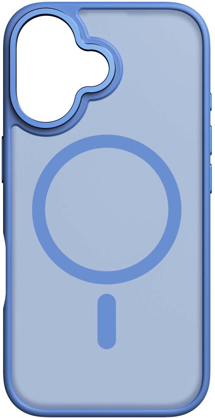 WHITE DIAMONDS Cover "Hybrid Case" für Apple iPhone 16, Blau
