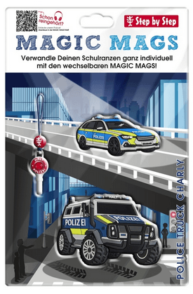 Step by Step MAGIC MAGS Police Truck Charly
