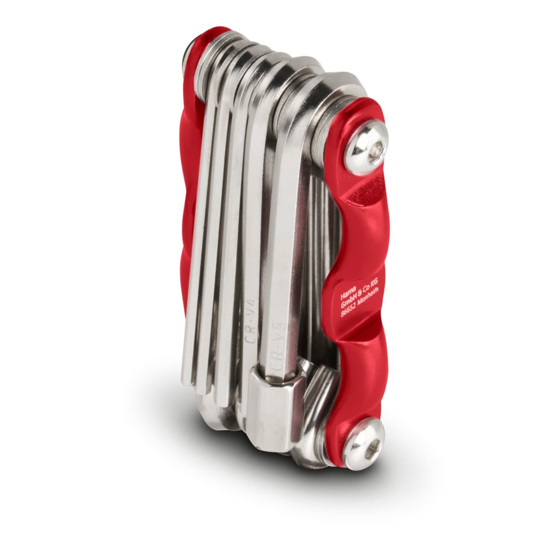 HAMA Fahrrad-Mini-Faltwerkzeug, 10-teilig