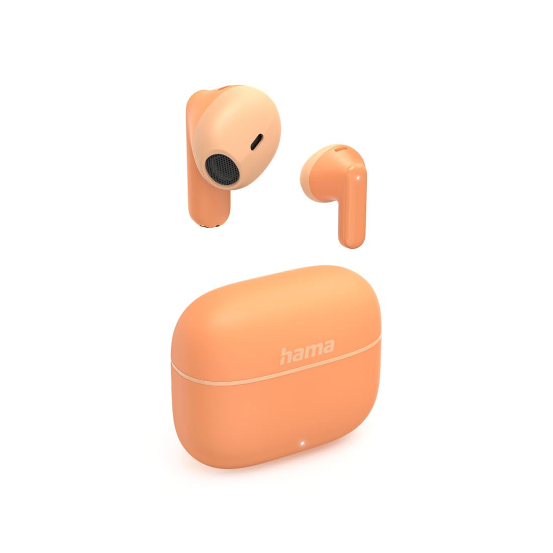 Produktbild HAMA Bluetooth®-Kopfhörer "Freedom Light II", TWS, Earbuds, Sprachsteuerung, Orange 2 von 2