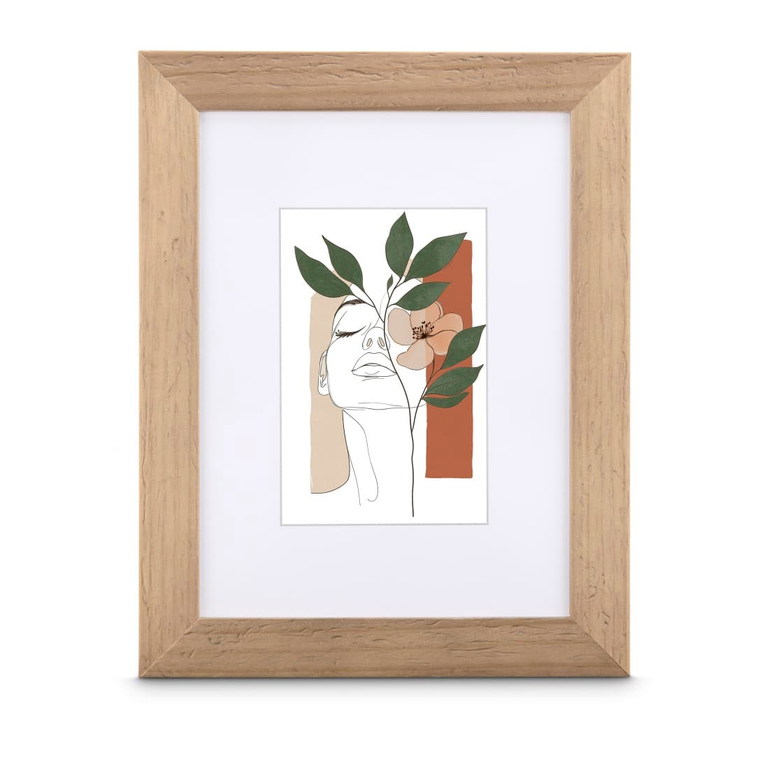 HAMA Holzrahmen "Albero", Taupe, 10 x 15 cm