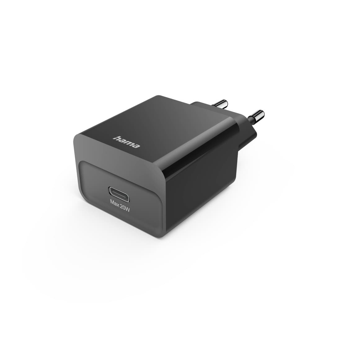 HAMA Schnellladegerät, USB-C, PD,  20 W, Schwarz