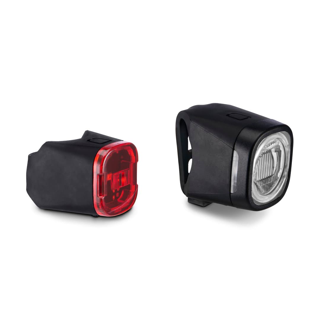 HAMA Fahrradlicht-Set, Front- und Rücklicht,  LED, Akku, USB-C, StVZO-zugelassen