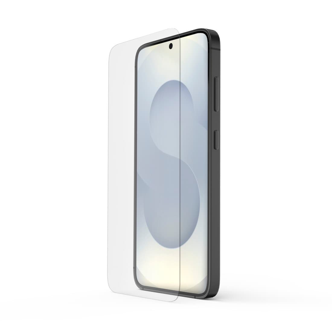 HAMA Handy-Schutzglas "Clear Protect" für Samsung Galaxy S26, Montagehilfe