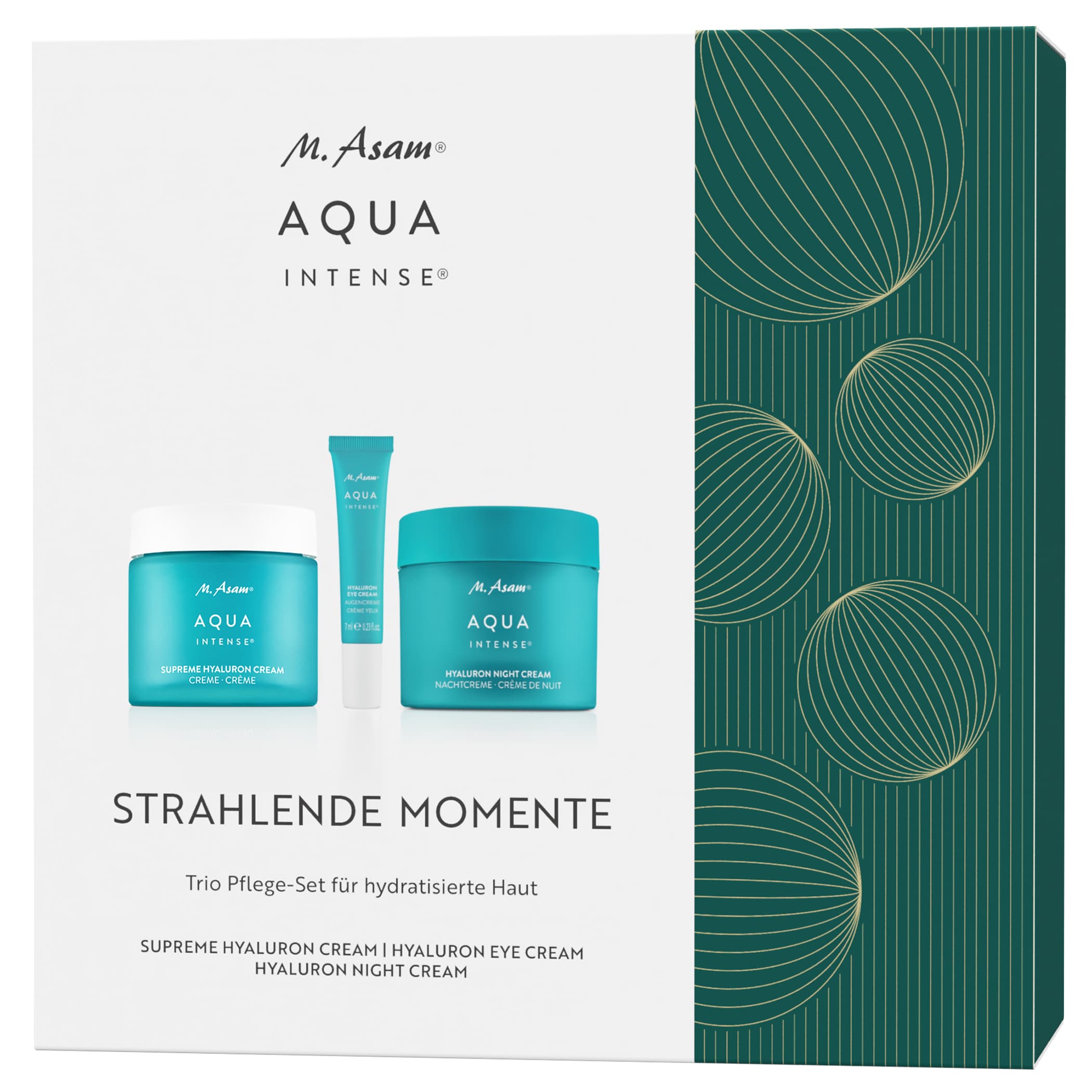 M. Asam® AQUA INTENSE® Strahlende Momente Geschenkpackung