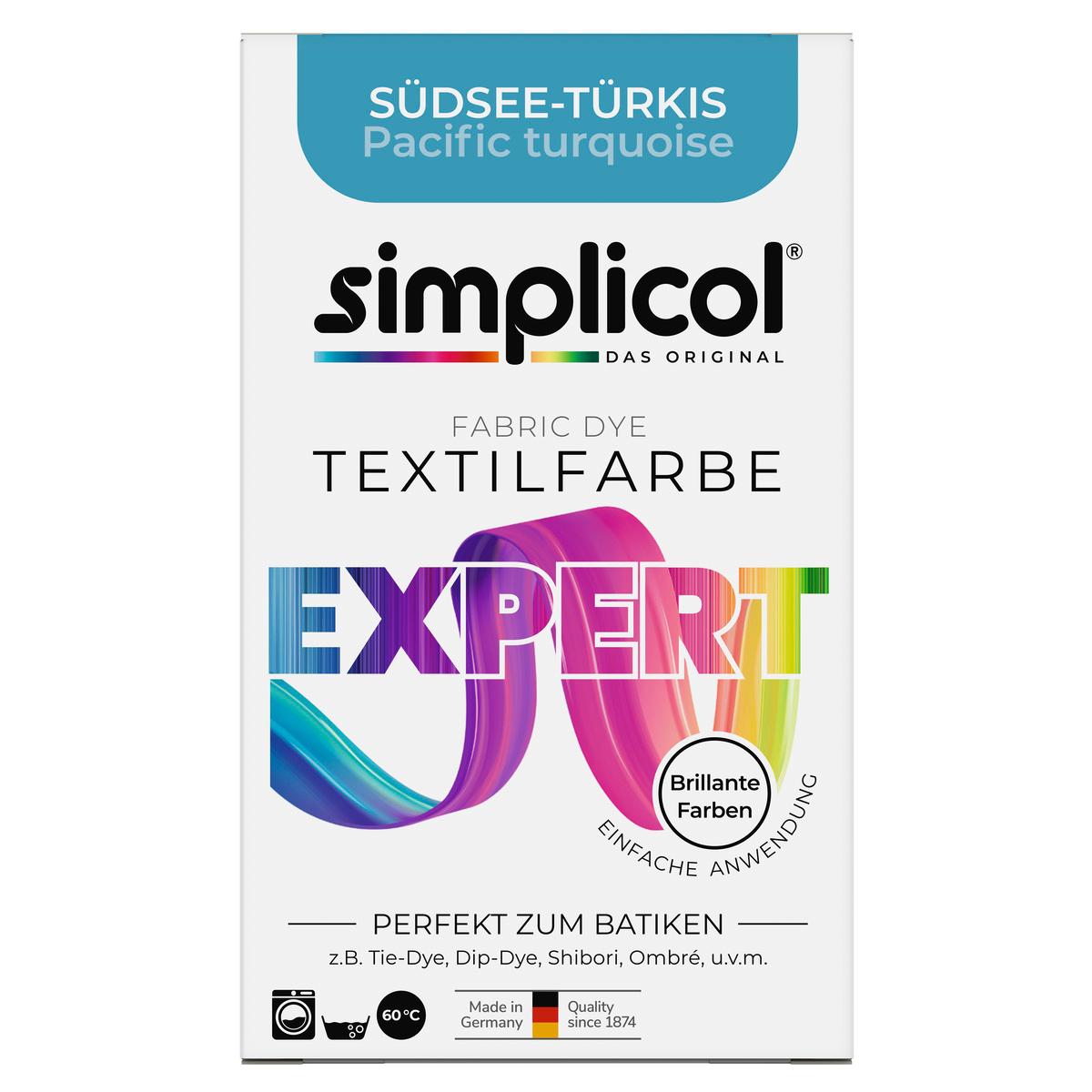 Simplicol Textilfarbe Expert Südsee-Türkis