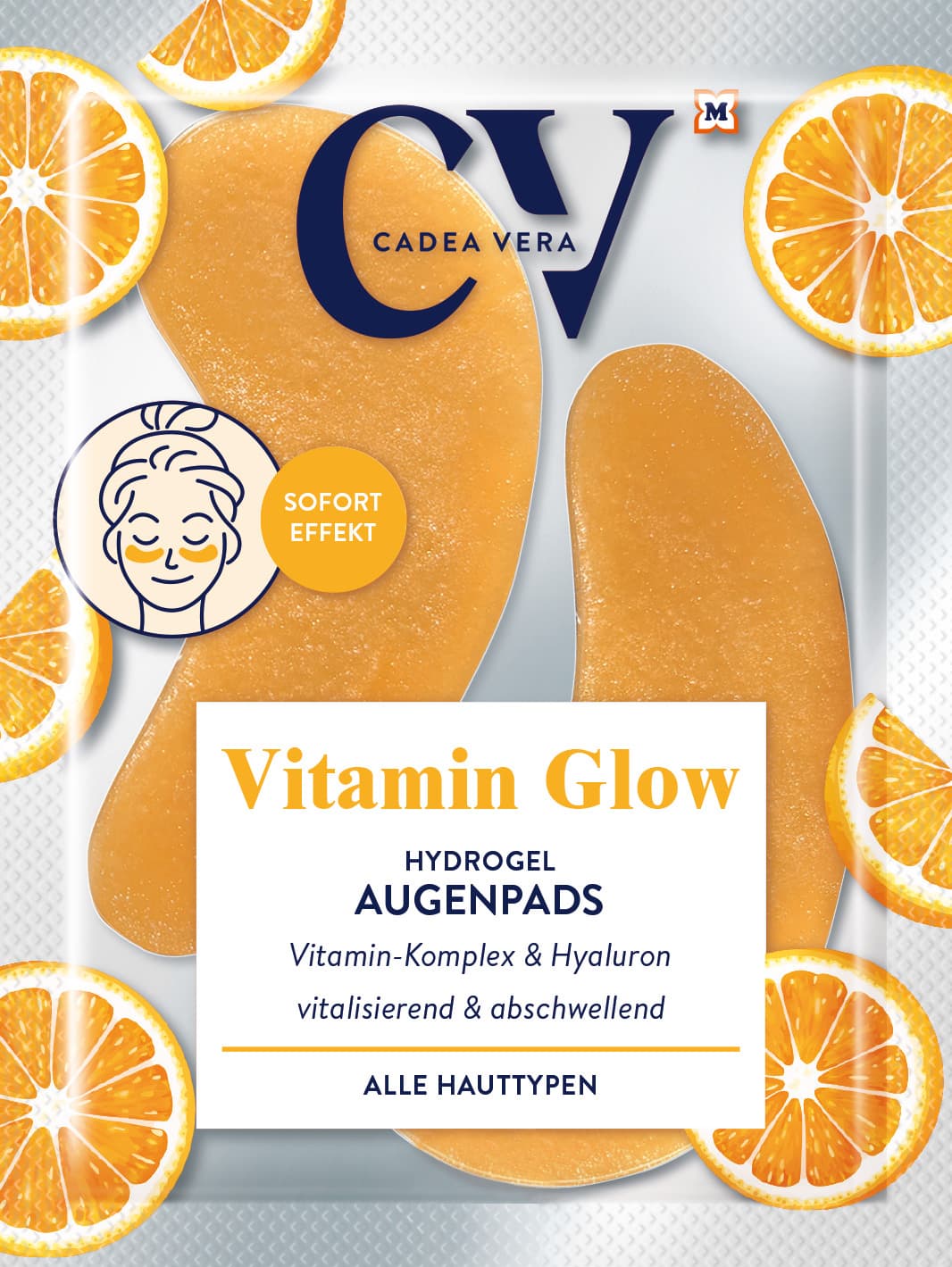 CV Augenpads Hydrogel Vitamin Glow
