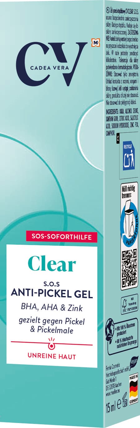 CV Clear S.O.S. Anti-Pickel Gel