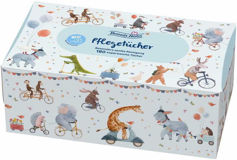 Beauty Baby Box Pflegetücher Box 3 lagig