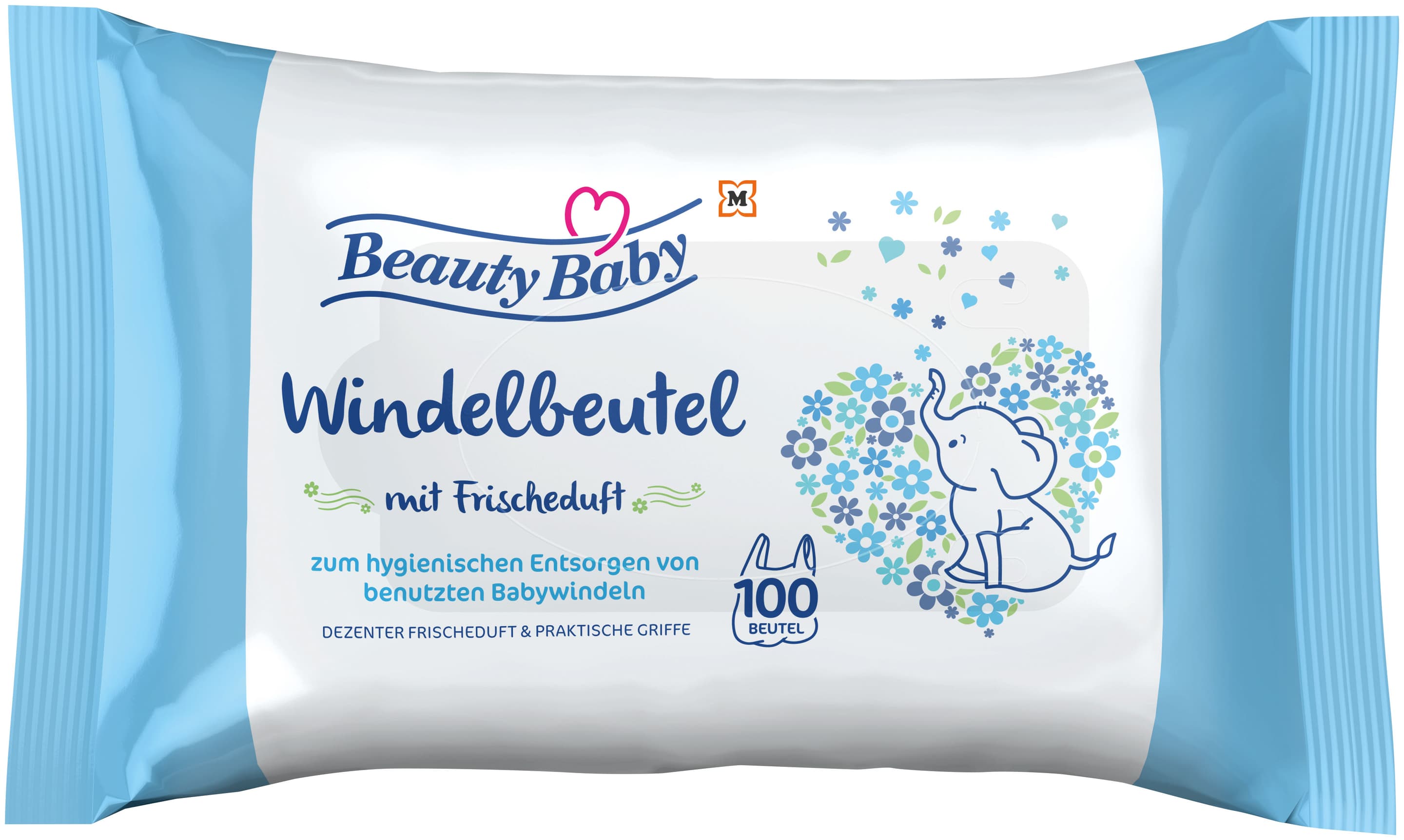 Beauty Baby Windelbeutel mit Frischeduft