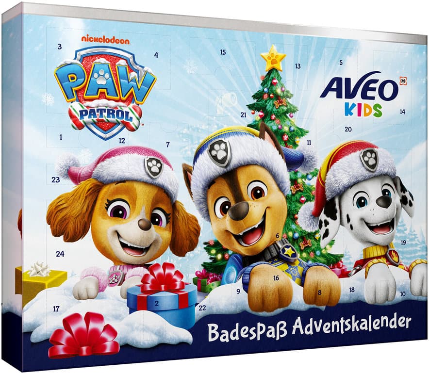 AVEO Kids Paw Patrol Badespaß Adventskalender