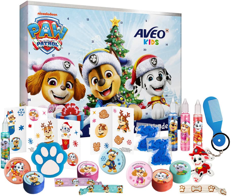 AVEO Kids Paw Patrol Badespaß Adventskalender