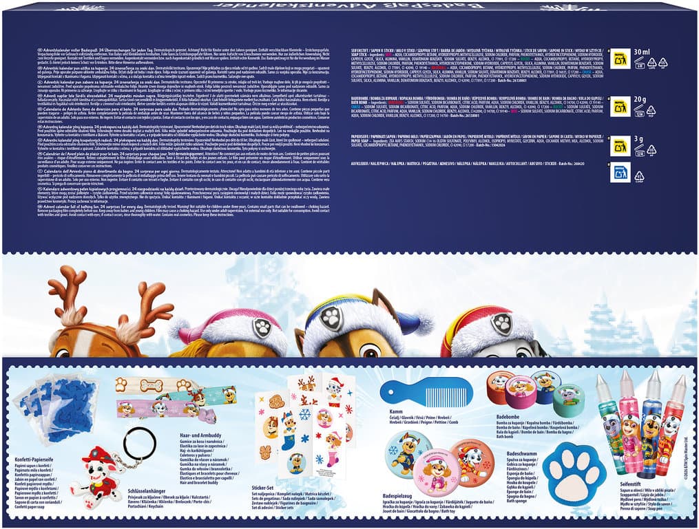 AVEO Kids Paw Patrol Badespaß Adventskalender