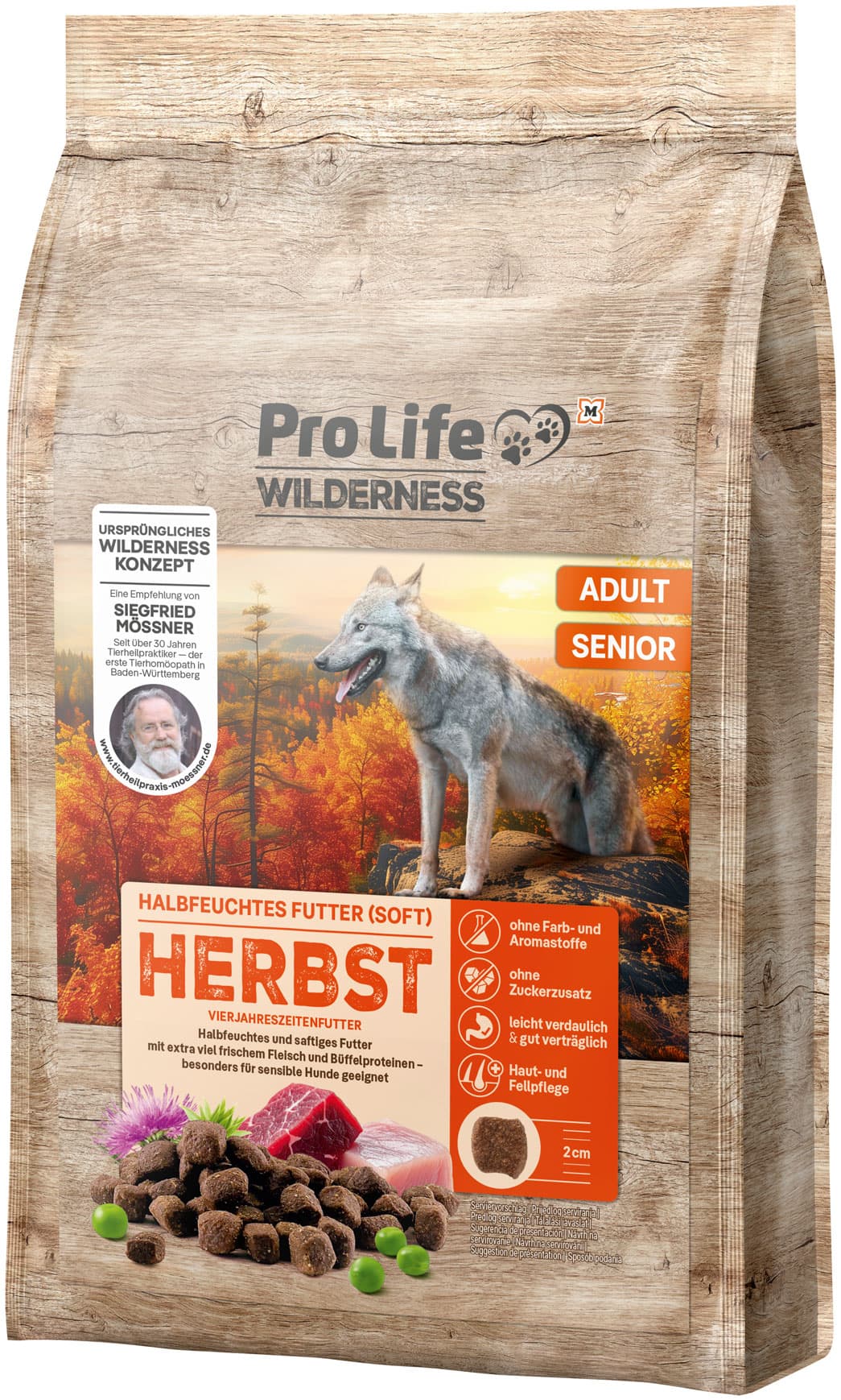 Pro Life MÖSSNER SOFT Trockenfutter HERBST 1kg
