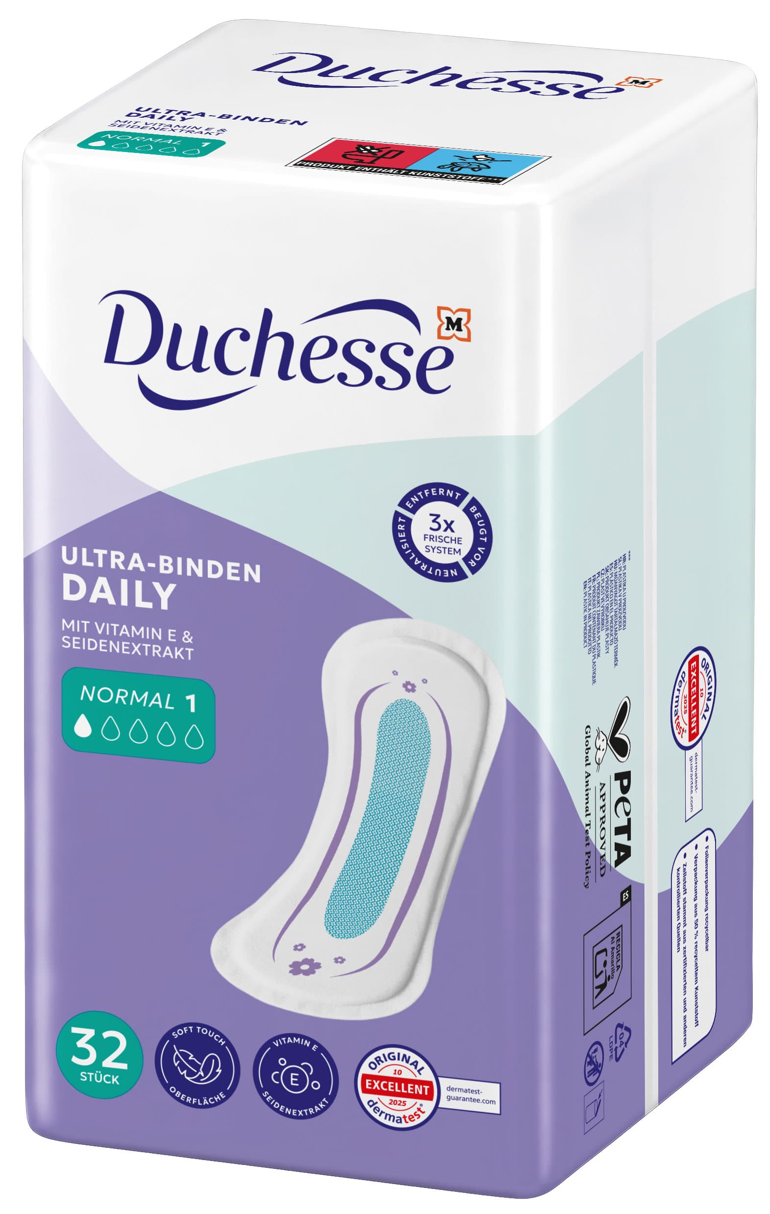 Duchesse Ultra-Binden Daily Normal