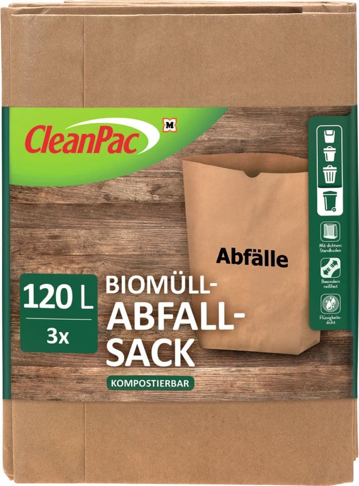 CleanPac Bio-Abfallsack 120 Liter