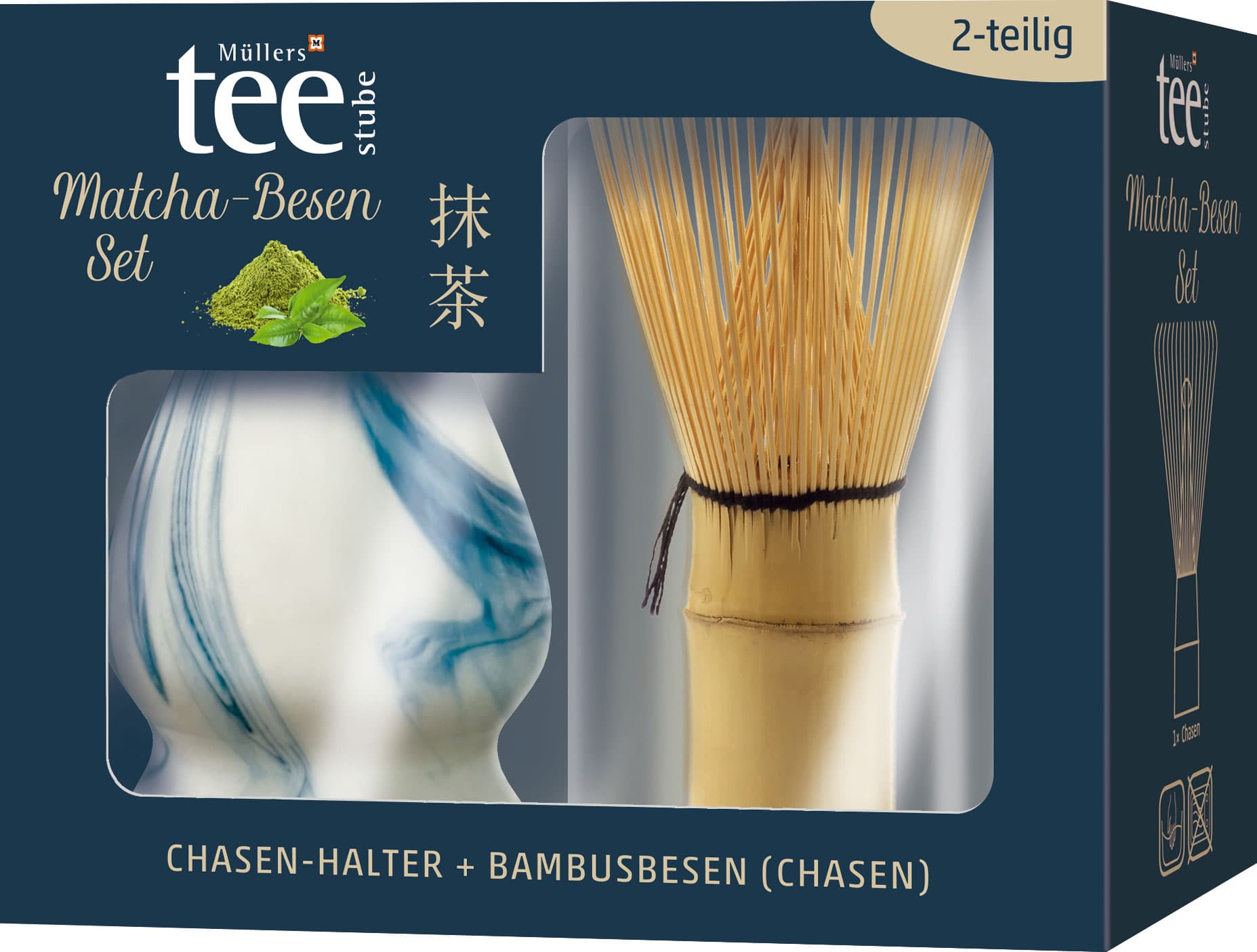 Müllers Teestube Matcha Set Chasen