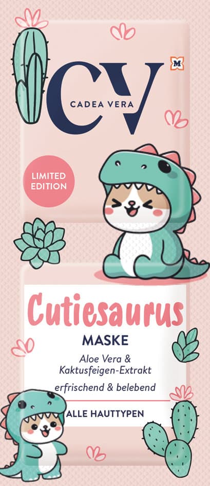 CV Maske Cutiesaurus