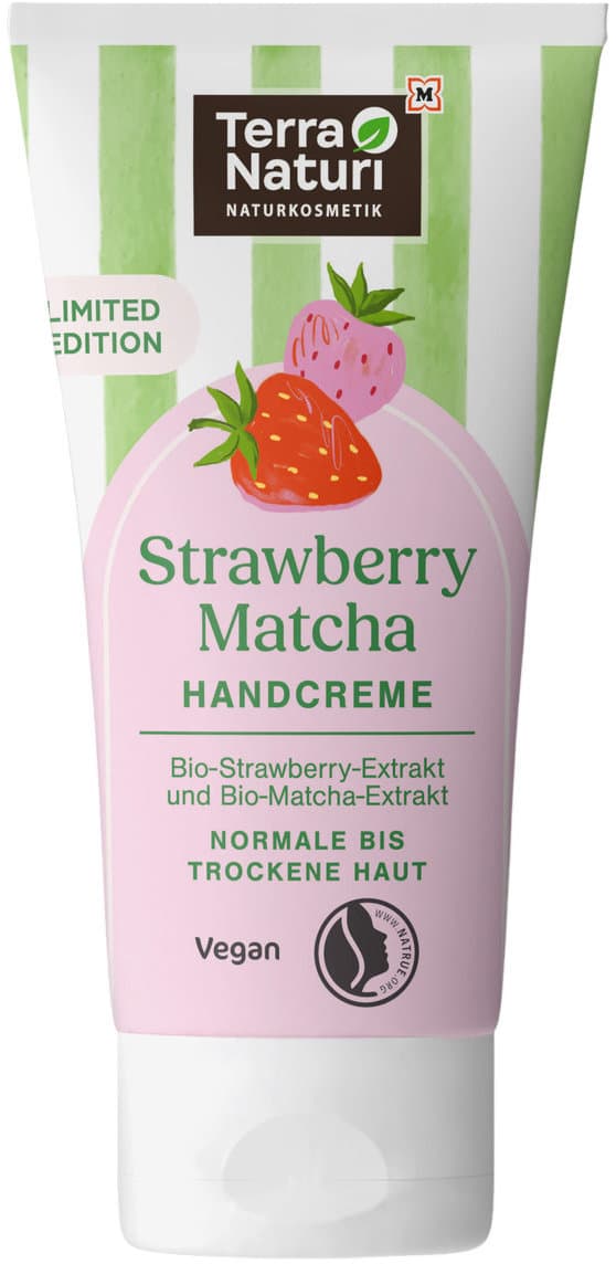 Terra Naturi Handcreme Strawberry Matcha