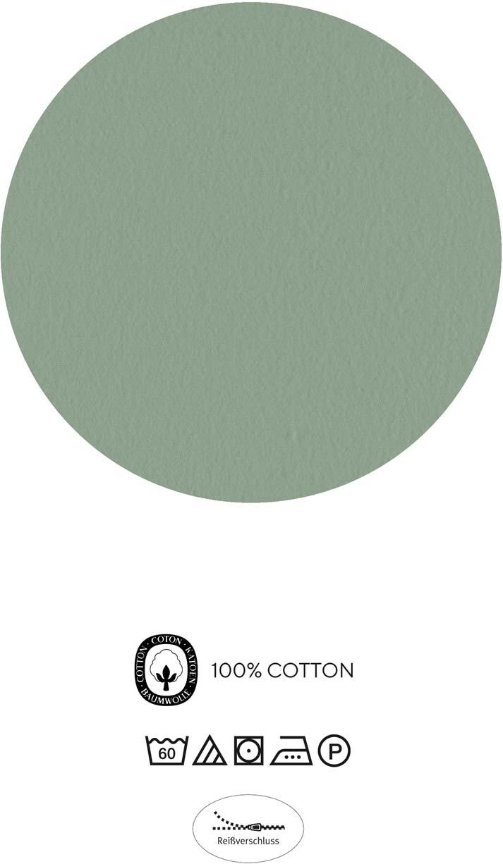 Produktbild biberna Biber Bettwäsche Streifen 80x80cm, 135x200cm 7 von 7
