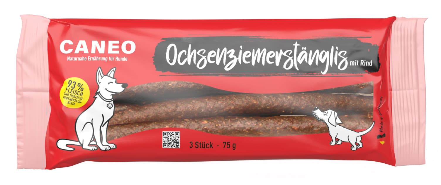 CANEO Ochsenziemerstaengli mit Rind