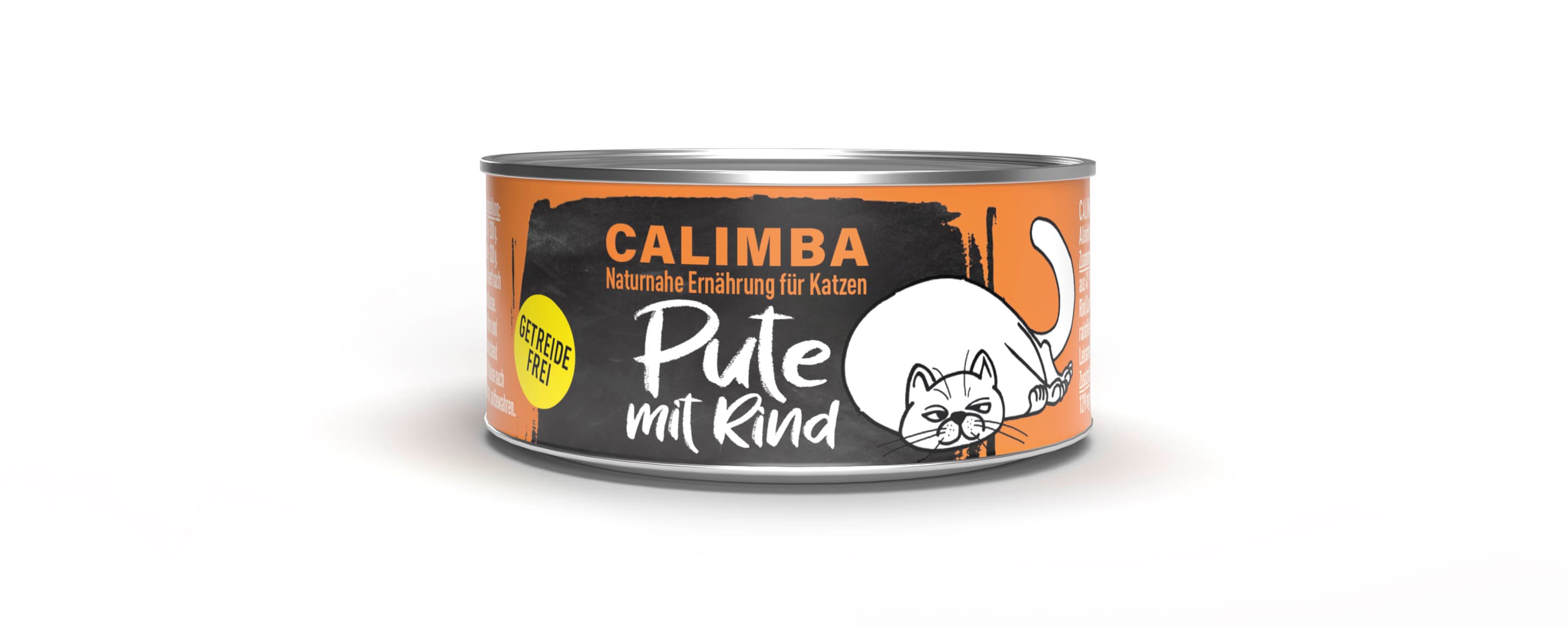 CALIMBA Katzennassfutter Pute mit Rind Dose