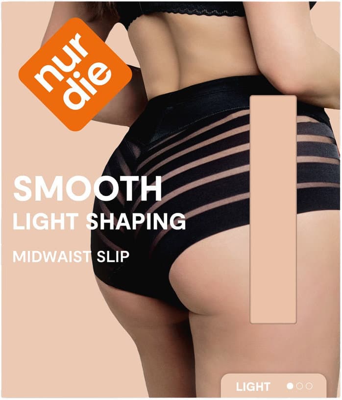 NUR DIE Light Shaping Damen Shapewear Smooth Midwaist Slip