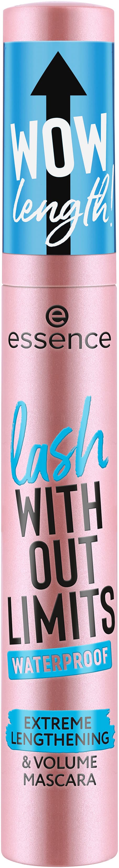 essence Mascara lash WITHOUT LIMITS WATERPROOF EXTREME