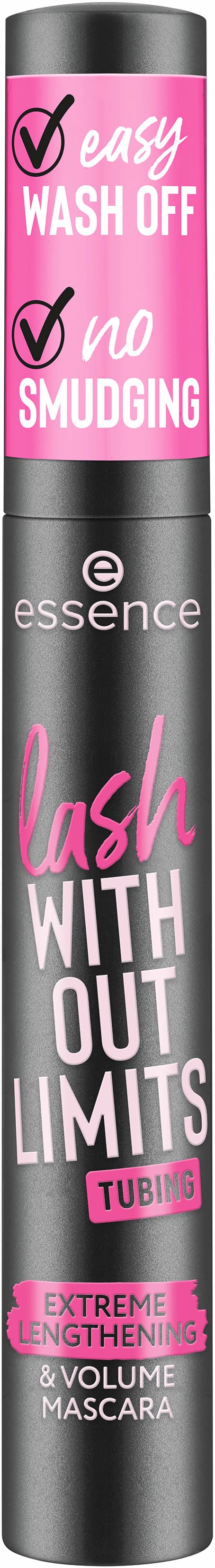 essence Mascara lash WITHOUT LIMITS TUBING Extreme 